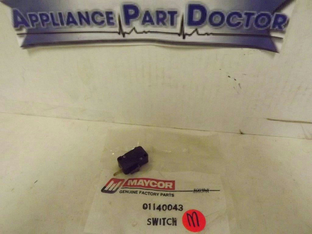 MAYTAG JENN-AIR MICROWAVE 01140043 SWITCH NEW MAYTAG JENN-AIR MICROWAVE 01140043 SWITCH NEW